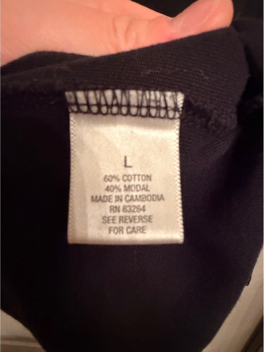 Dressbarn Black turtleneck - Picture 4 of 4